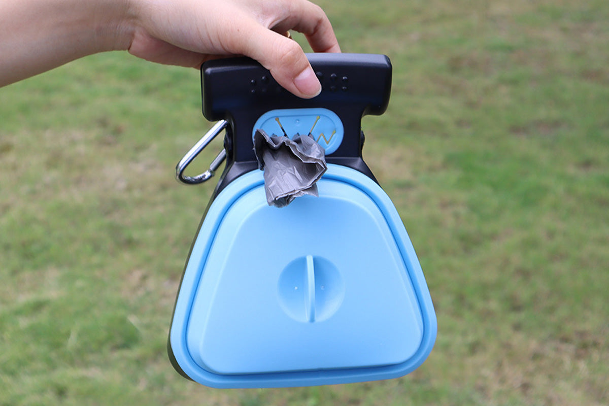 Handheld Pet Pooper Scooper Easy Pickup Cleaner Foldable Pet Poop Grabber