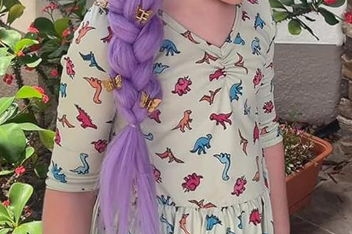 Purple Braiding Hair Extensions