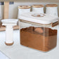 2Pcs 2.7L Vacuum Food Storage Container with Lid Strainer Vacuum Pump