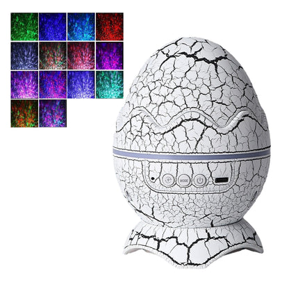 Dinosaur Egg Galaxy Star Projector Starry Light with Wireless Music Player