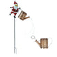 Solar Santa Claus Garden Stake Light Outdoor Christmas Yard Decoration