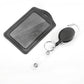 2Pcs PU ID Card Holder with Retractable Badge Reel