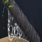 2Pcs Detachable Pole Fibre Self Wringing Mop with a Replacement Head