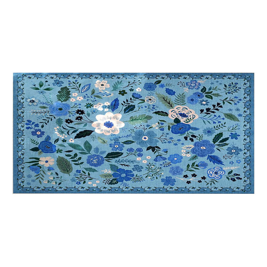 Washable Boho Floral Small Area Rug Indoor Entrance Door Mat