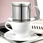 2Pcs 304 Stainless Steel Vietnamese Drip Coffee Pot Infuser for Home Filter Maker