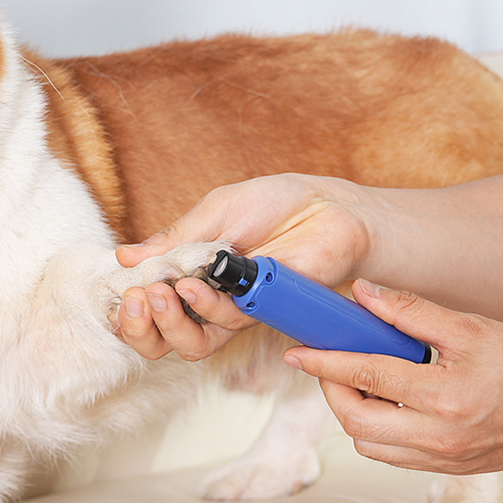 Rechargeable Nail Grinder Trimmer and Claws Clipper Kit for Dogs and Cats