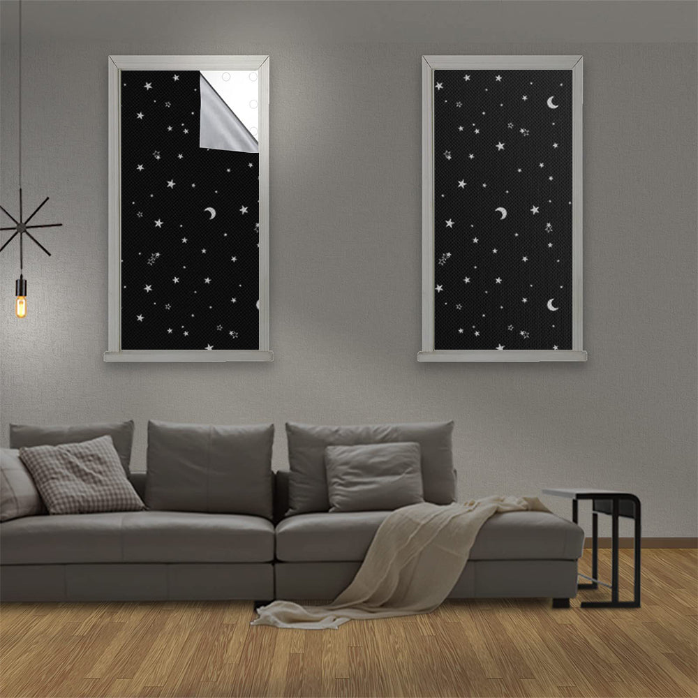 Portable Window Blackout Curtain Shade Cover