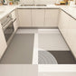 PU Leather Non-slip Water-resistant Kitchen Floor Rug
