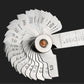 52 Leaf Metric 60 Degree and Imperial 55 Degree Thread Pitch Gauge