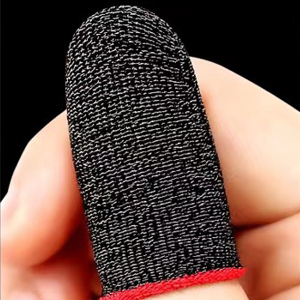 5 Pairs Sweatproof Mobile Gaming Finger Sleeves for Touchscreen