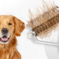 Large 2-Sided Undercoat Rake For Dogs And Cats Pet Grooming Brush Dematting Comb