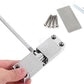 Aluminum Alloy Automatic Door Closer with Adjustable Closing Angle