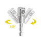 1/4 3/8 1/2 In Hex Socket Adapters with Angle Drill Adaptor