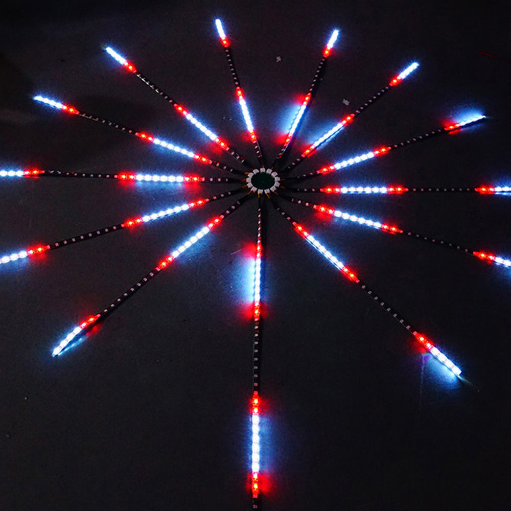 App Control Firework LED Strip Lights with Voice Control