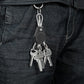 Lock Tracker Case with Steel Cable Hard Shell Protector for AirTag Keychain Luggage