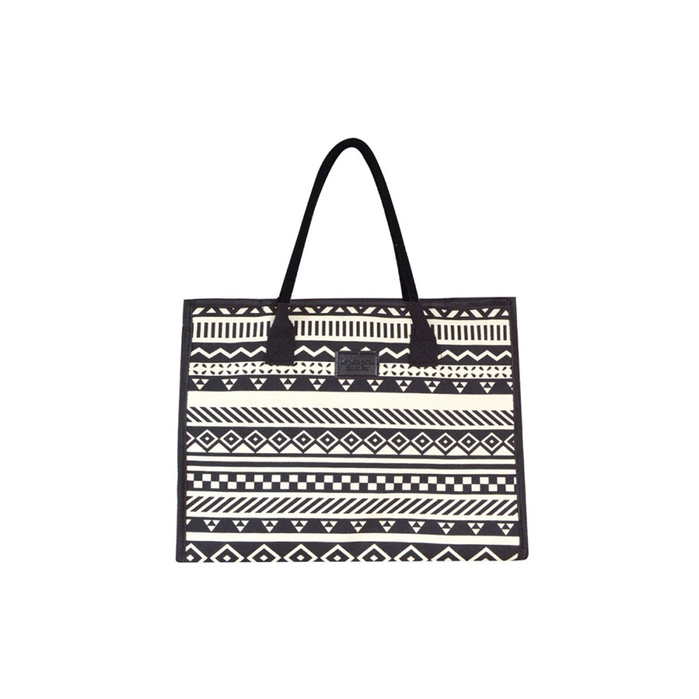 Canvas Boho Beach Tote Bag for Women Large Capacity