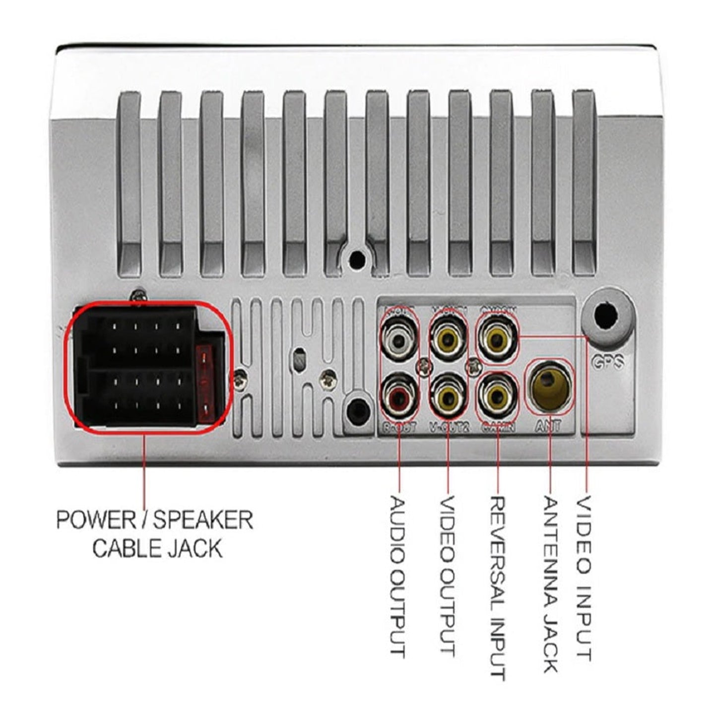7-inch Touch Screen Bluetooth Double din Car Stereo Radio Compatible with Carplay/Android with Rear View Camera Remote