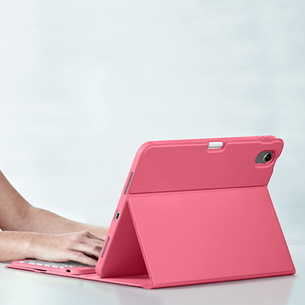 Bluetooth Keyboard Case for iPad 11th 10th Gen A16 Backlit Cover
