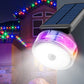 Motion Sensing Solar Wall Light with String Light