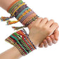 108 Color Friendship Bracelet String Kit with Tools Embroidery Floss Set for DIY Embroidery