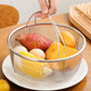 2 Pack 304 Stainless Steel Mesh Strainer Basket for Pressure Cookers Pot