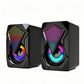 Computer Speakers RGB Desktop 2 Inch Dual Drivers Soundbar for Laptop