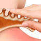4 In 1 Gua Sha Tool Wooden Head Massage Comb Scalp Comb For Head Neck Face Care