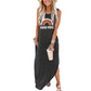 Women's Breathable Summer Maxi Vest Dress