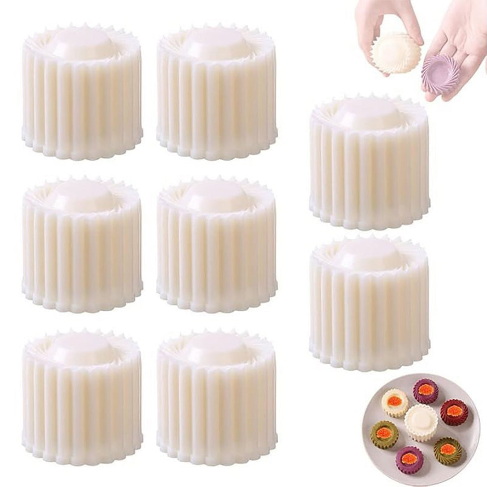 2-in-1 Double-Sided Sunflower Cookie Stamp Pastry Mold for Baking Biscuits