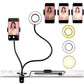 Desk Light USB LED Reading with Clip Dimmable Table Lamp Clip Bed Lamp