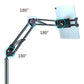 Adjustable Tablet Floor Phone Holder For 4-12.9inches iPad iPhone Switch