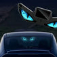Solar Powered Devil Eyes Car Dynamic Light Car Decal Car Window Interior Decoration