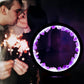 Energy Healing Glass Cluster Lamp
