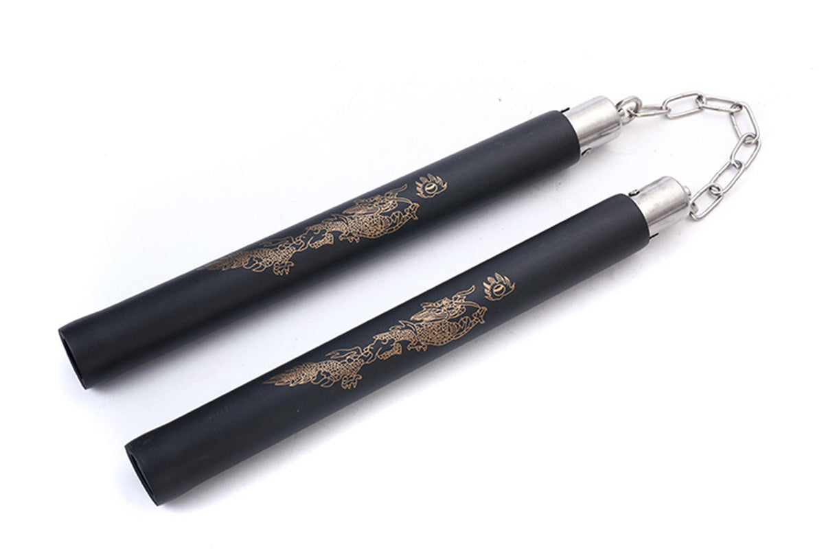 2-Pack Foam Nunchaku Training Sticks for Beginners