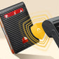 Mens Slim Wallet Leather Money Clip RFID Blocking Front Pocket Bifold Thin Card Holder
