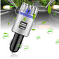 Car Air Purifier Dual USB Ports Car Air Freshener Portable Ionizer