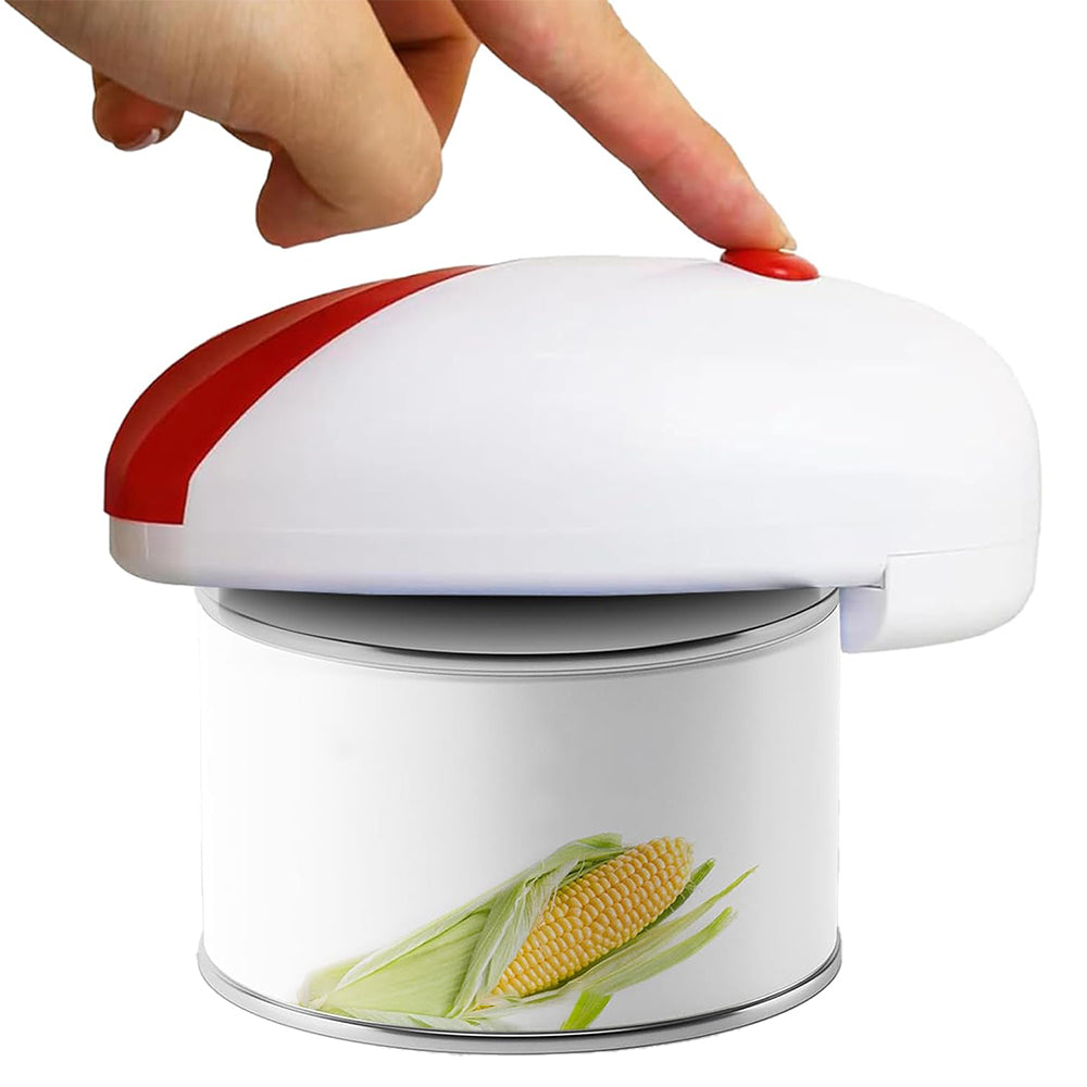 2Pcs Stainless Steel One Touch Automatic Can Opener Electric Can Opener For Kitchen