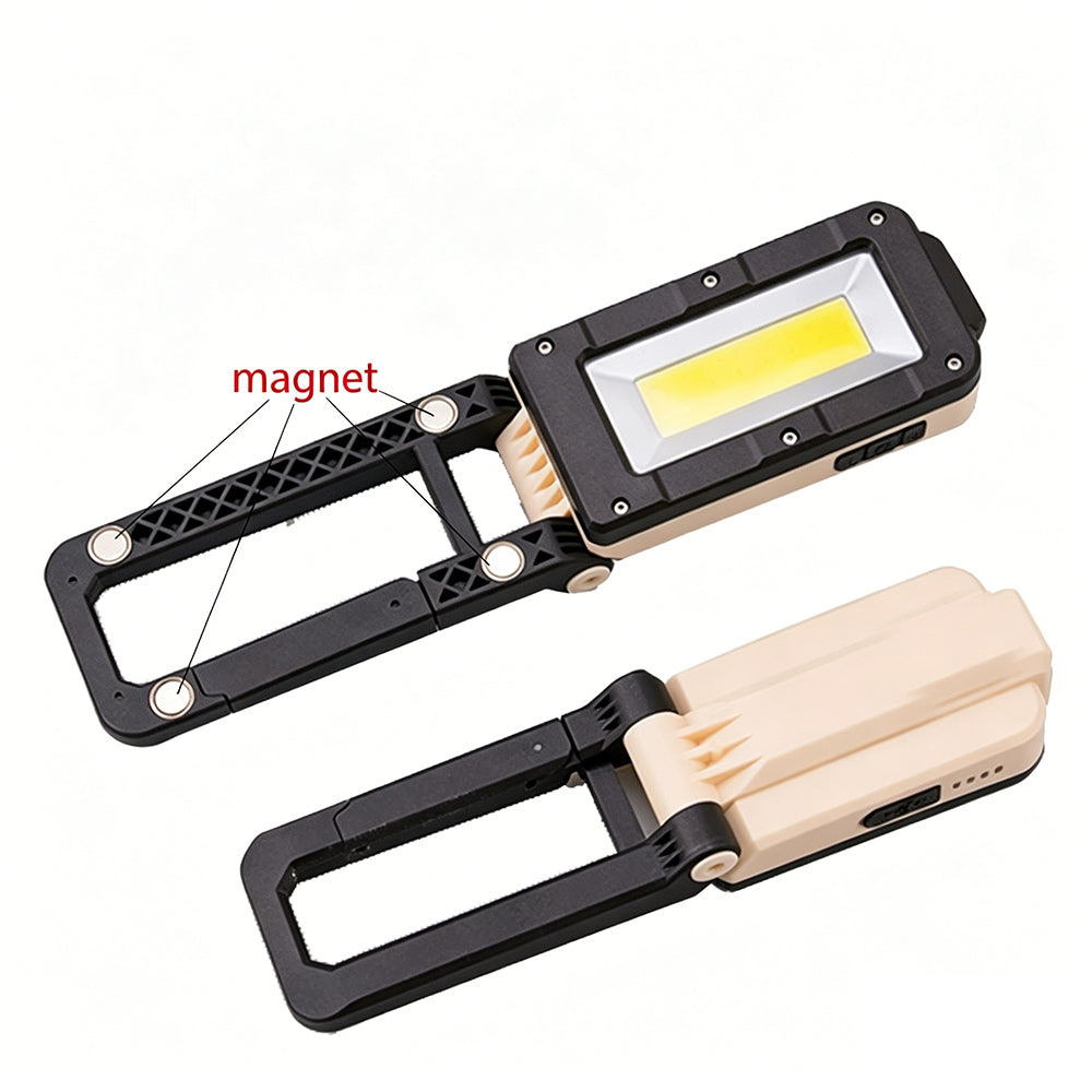 USB Rechargeable LED COB Work Light Car Garage Mechanic Flashlight for Auto Repair