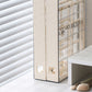 2-Tier Jewelry Organizer with Pull Out Drawer Earring Storage Box Display Case for Earrings Necklace Rings Studs