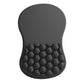 Ergonomic Mouse Pad with Wrist Support Massage Design Non Slip PU Base for Office Desk