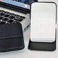 2-Pack Medium Foldable PU Leather Makeup Mirror Portable Travel Vanity Mirror