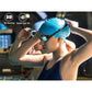 Electroplated Swimming Goggles with Case Anti-Fog UV-Blocking for Adults