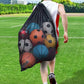 Mesh Sport Ball Bag Heavy Duty Extra Large Storage Bag With Adjustable Shoulder Strap