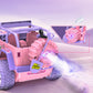 Remote Control Car with Color Lights Stickers Rechargeable Off Road Truck for Home Outdoor
