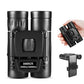 300x25 Folding High Powered Binoculars with Phone Holder