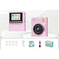 Instant Print Camera HD Video Recorder Support Monochrome Printing