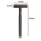 Matte Double Edge Manual Razor With 10 Blades For Men