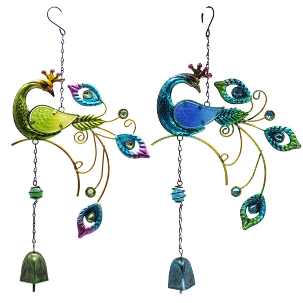 Metal Phoenix Bird Hanging Wind Chimes