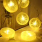 20LEDs Sloar String Light Lemon Decor Fairy String Lights