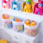 3 Compartment Horizontal Large Openings Bath Toy Organizer Hanging Mesh Shower Organizer